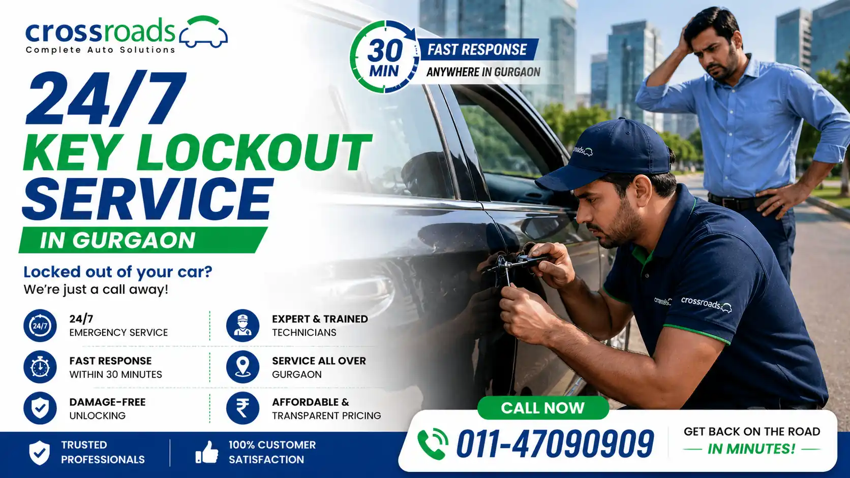Best Key Lockout Service in Gurgaon | Call Now