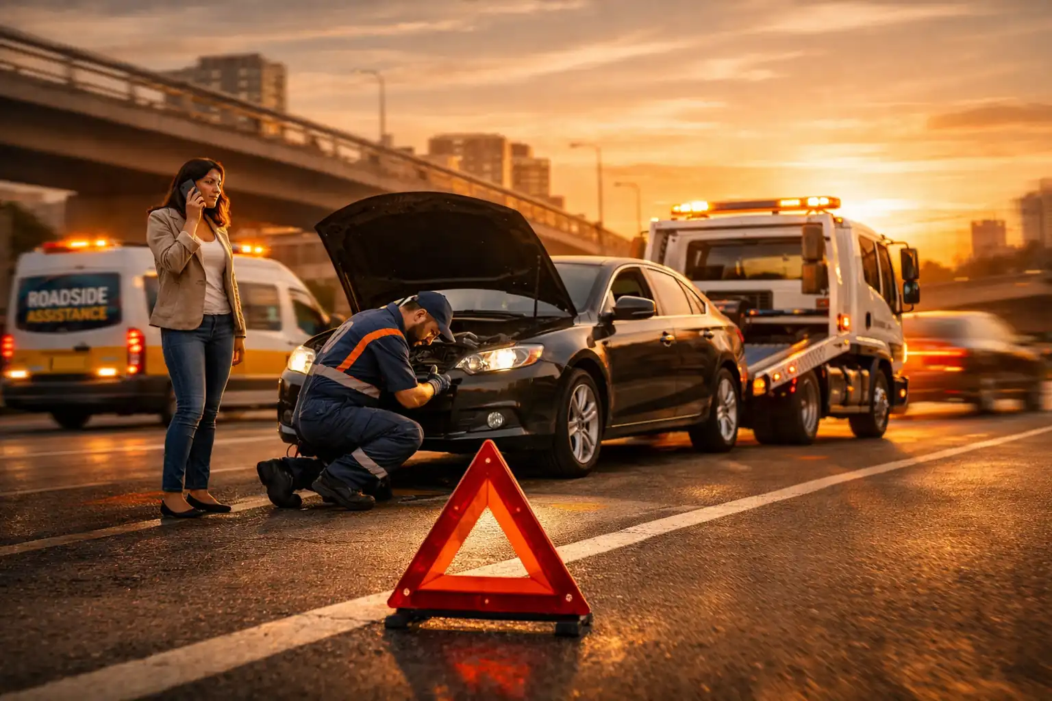 Vehicle Breakdown Service with Quick Response Support