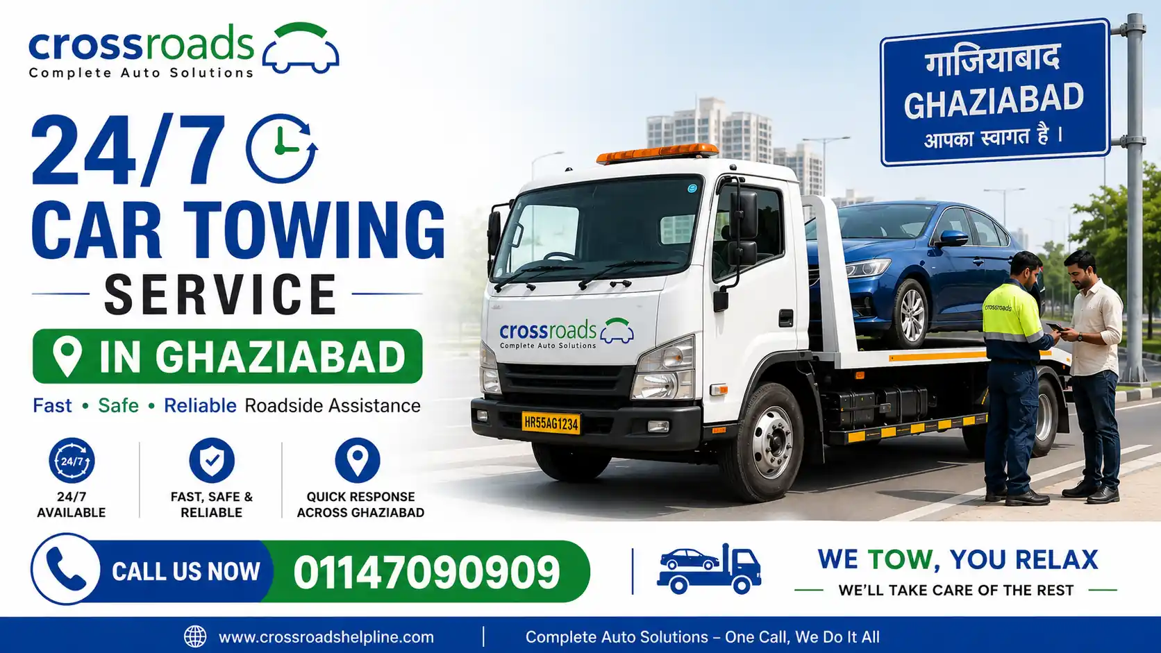 Best Towing Service in Ghaziabad for Vehicle Support