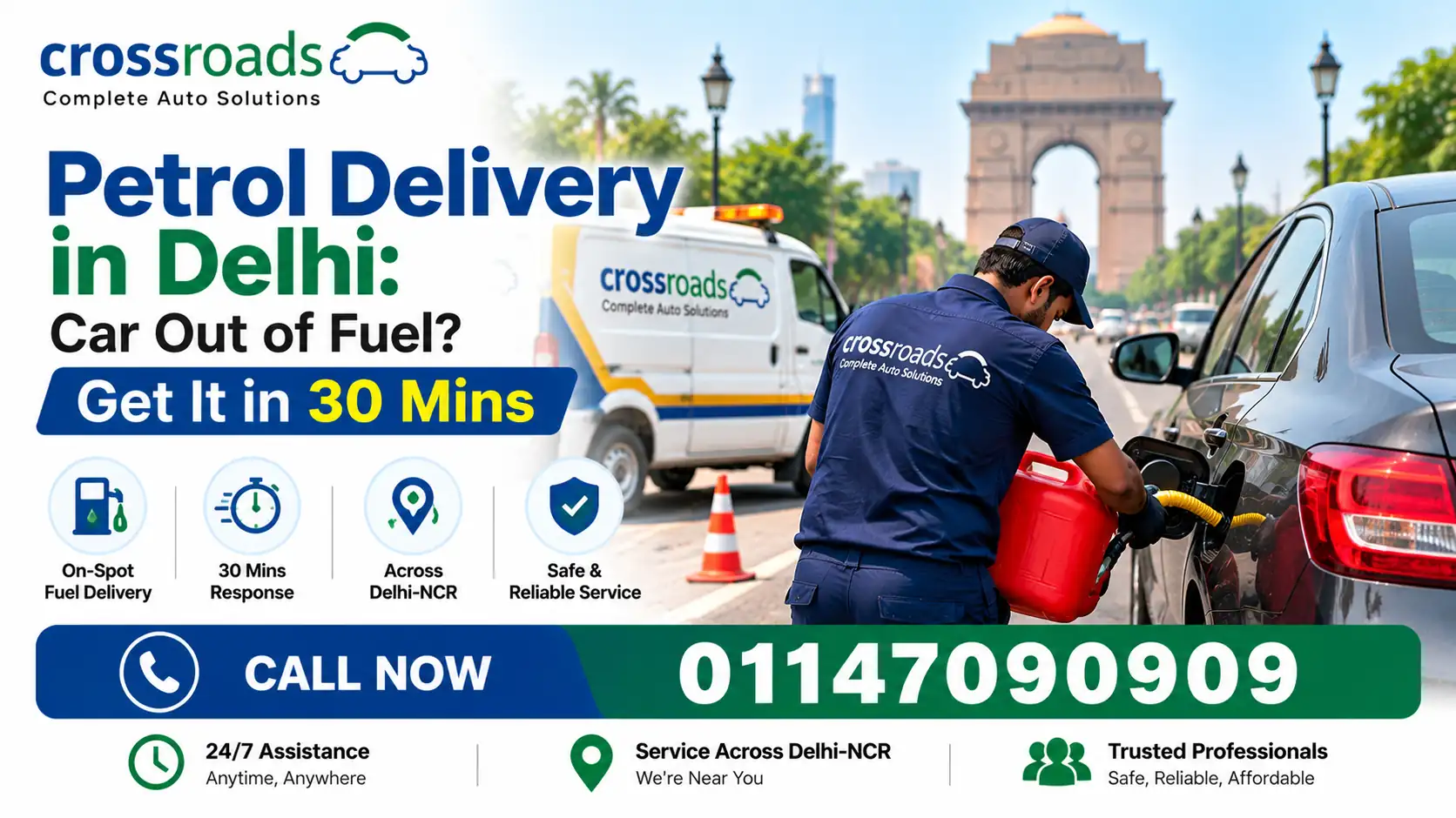 Petrol Delivery in Delhi: Car Out of Fuel? Get It in 30 Mins
